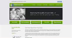 Desktop Screenshot of datamaniax.com
